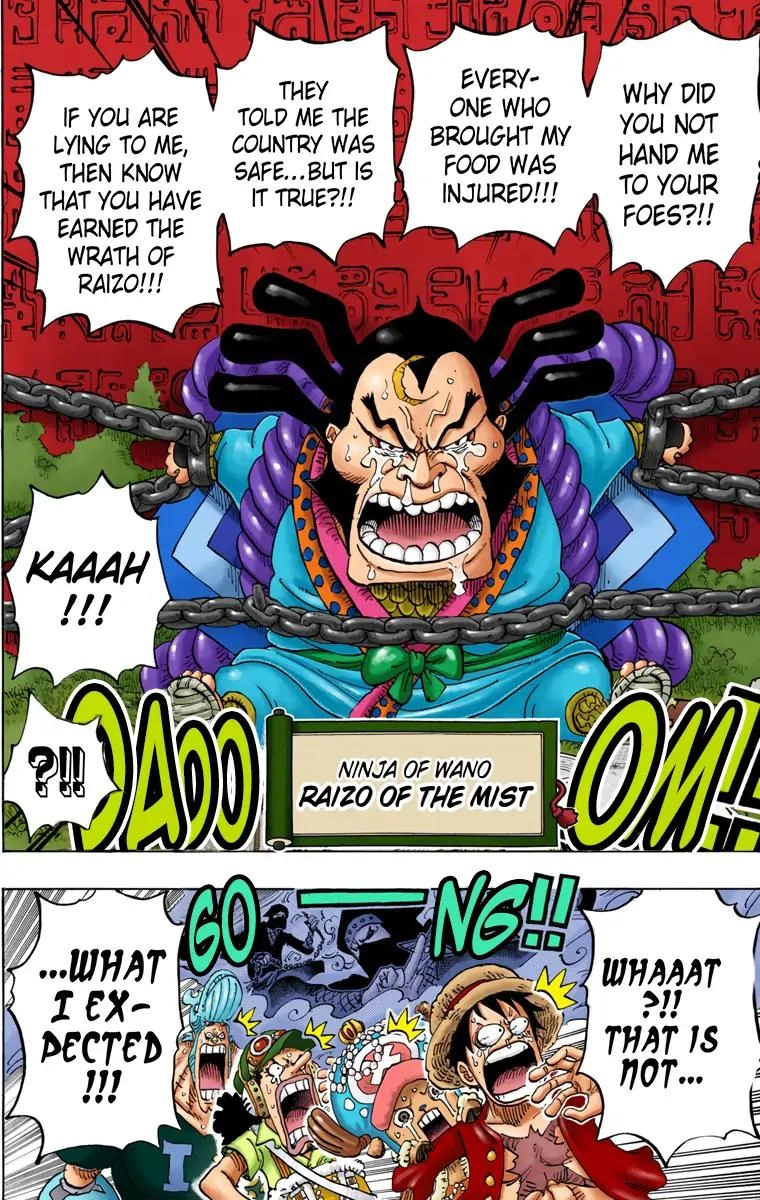 One Piece (Official Colored) Chapter 817 page 21 - 
