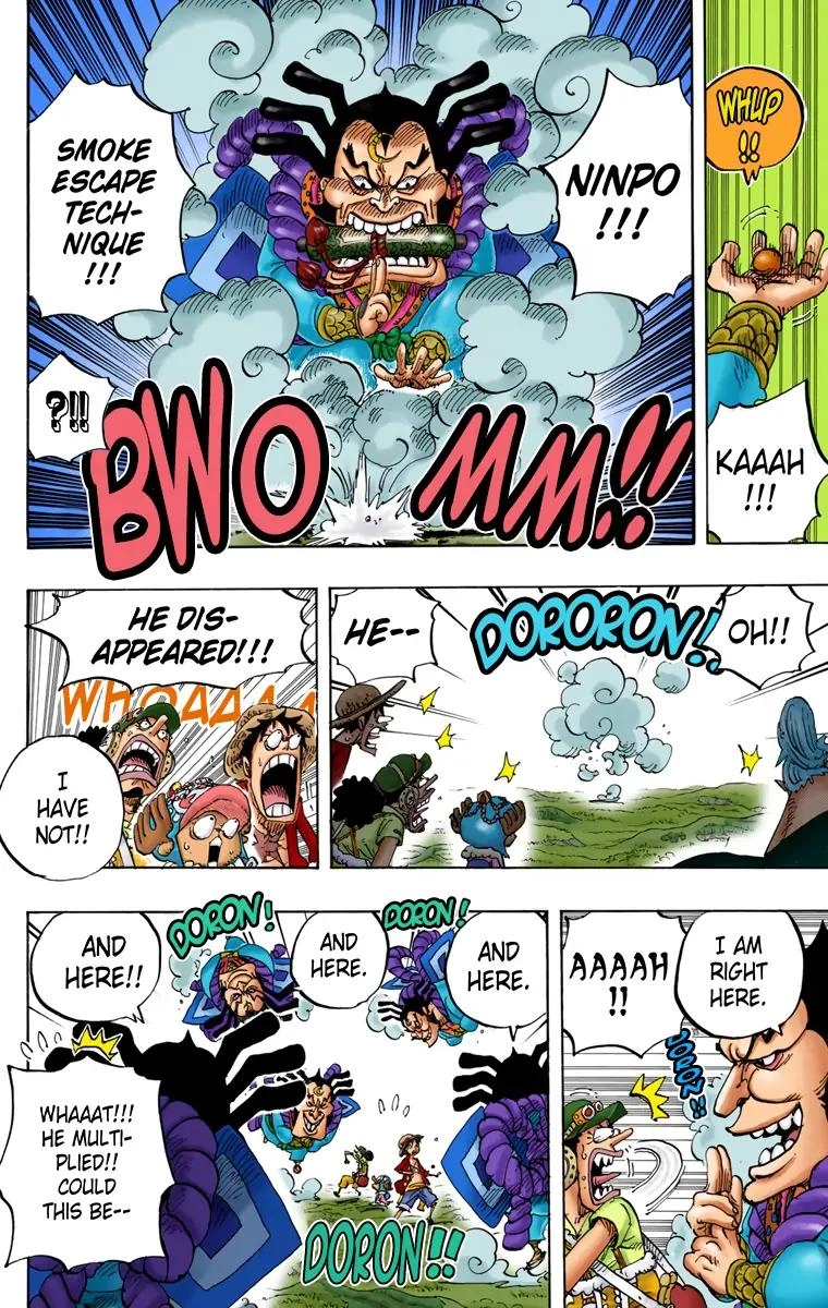 One Piece (Official Colored) Chapter 817 page 25 - 