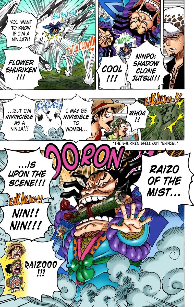 One Piece (Official Colored) Chapter 817 page 26 - 