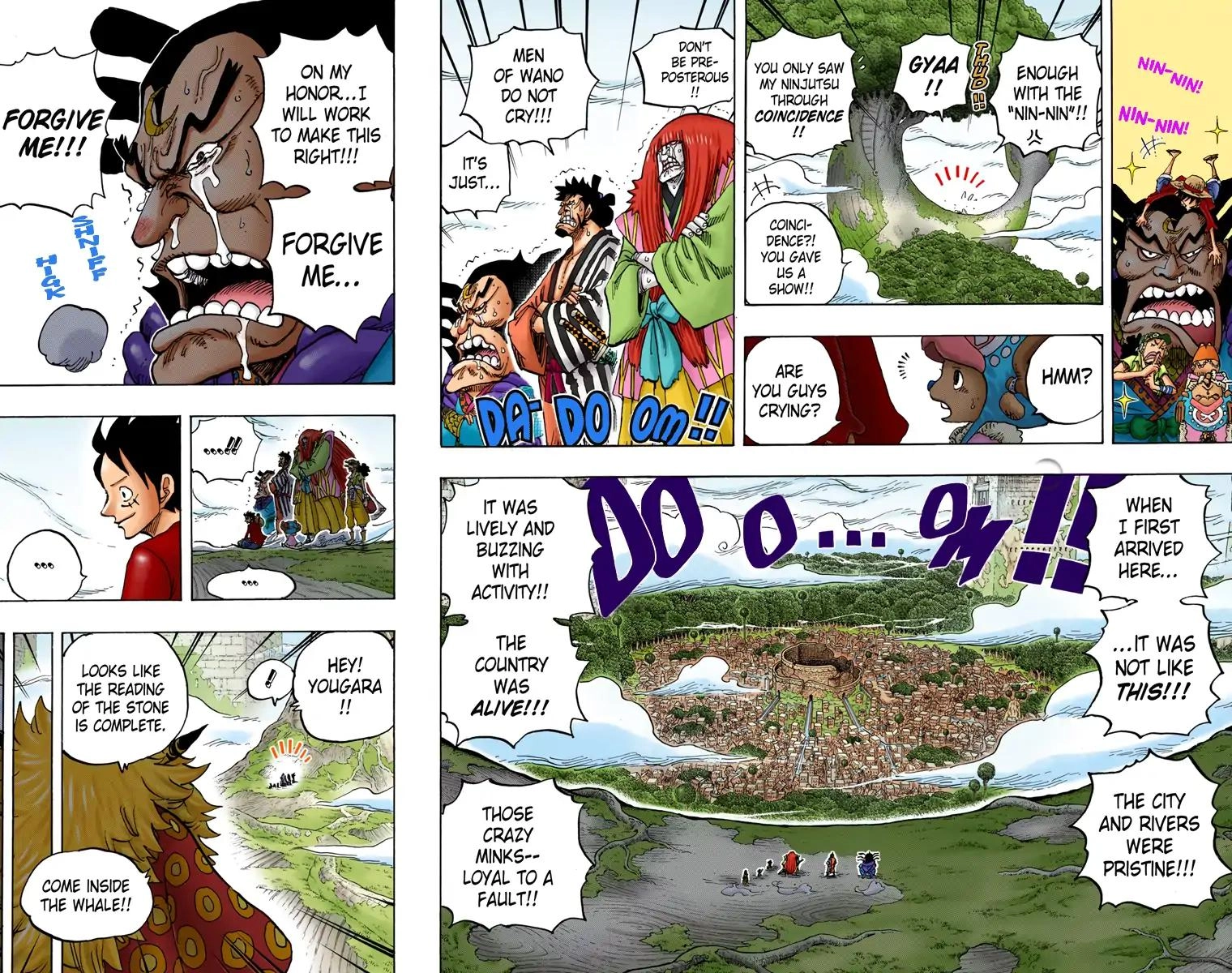 One Piece (Official Colored) Chapter 818 page 2 - 