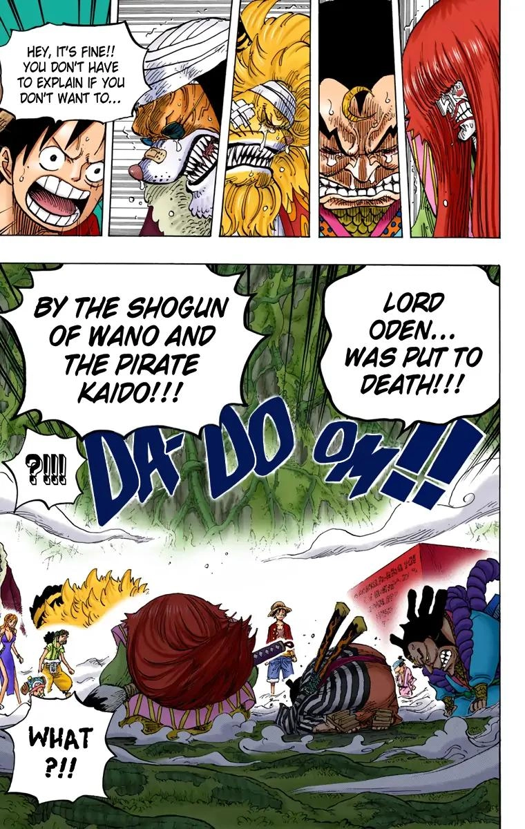One Piece (Official Colored) Chapter 818 page 13 - 