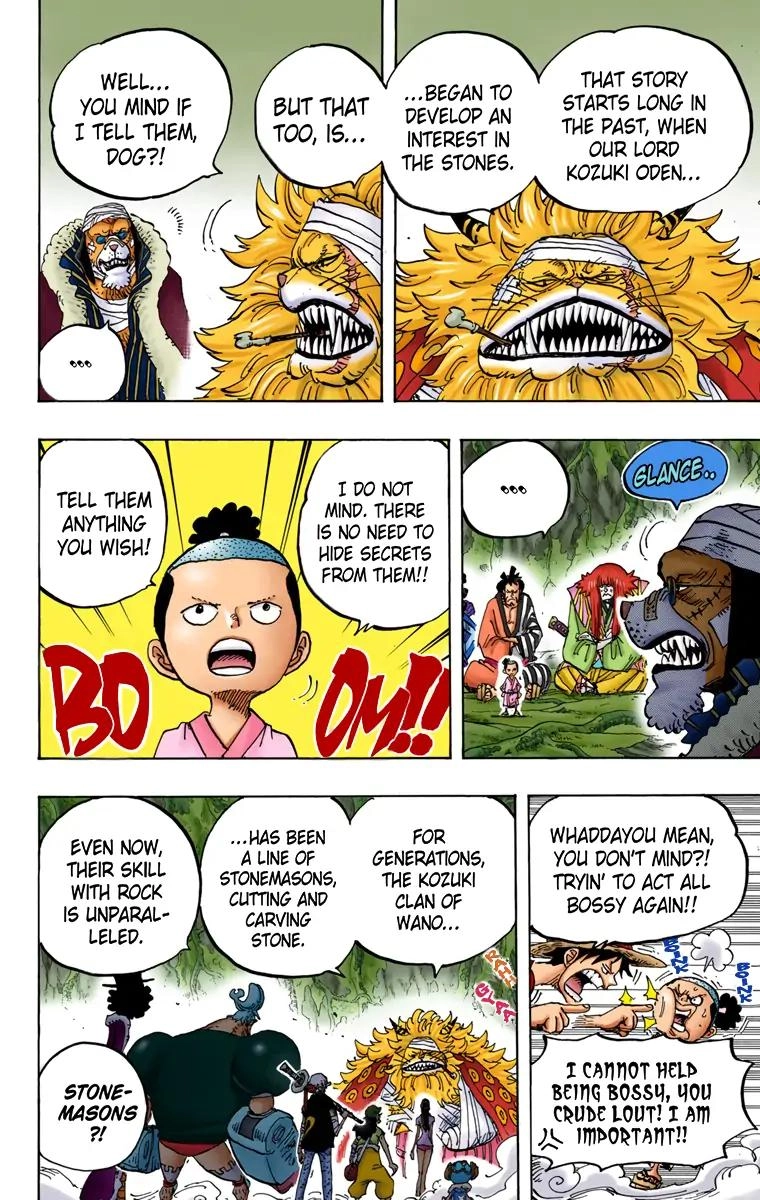 One Piece (Official Colored) Chapter 818 page 10 - 