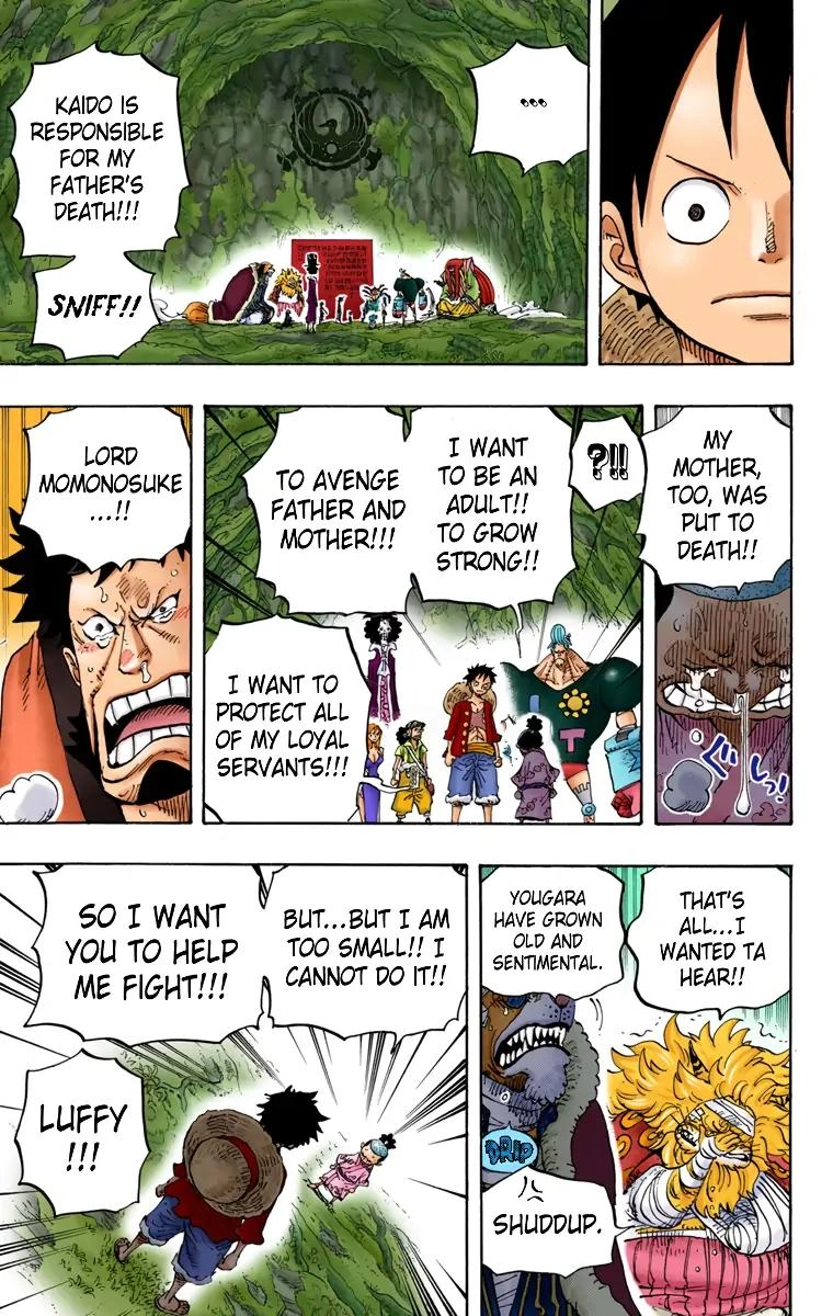 One Piece (Official Colored) Chapter 819 page 11 - 