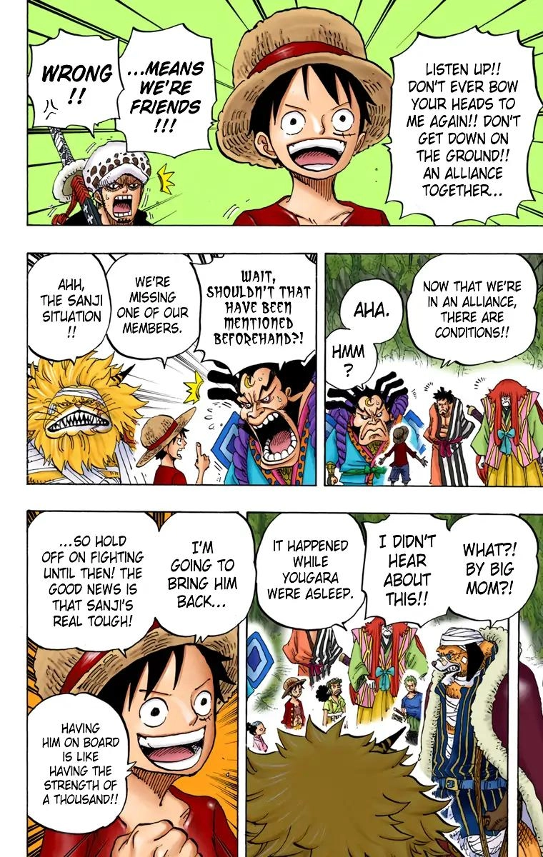 One Piece (Official Colored) Chapter 819 page 14 - 