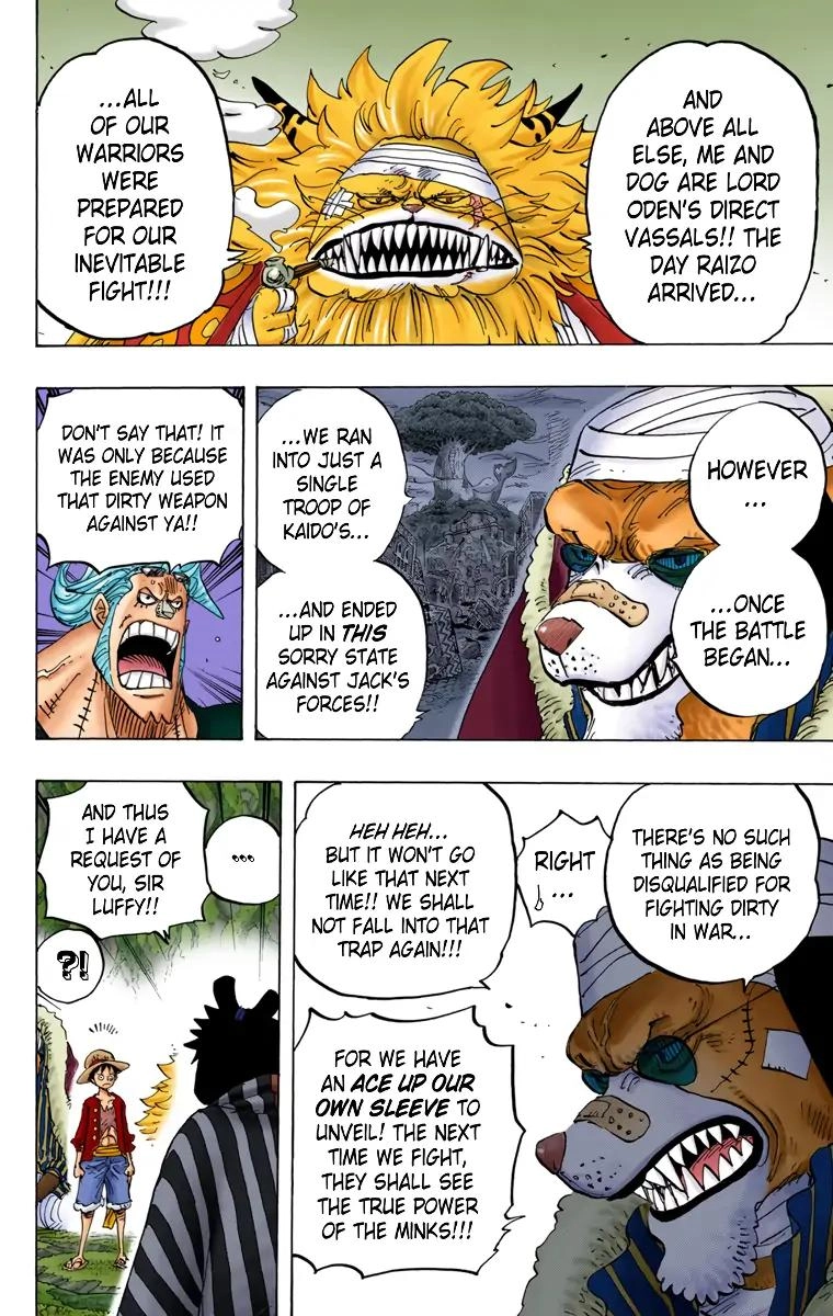 One Piece (Official Colored) Chapter 819 page 6 - 