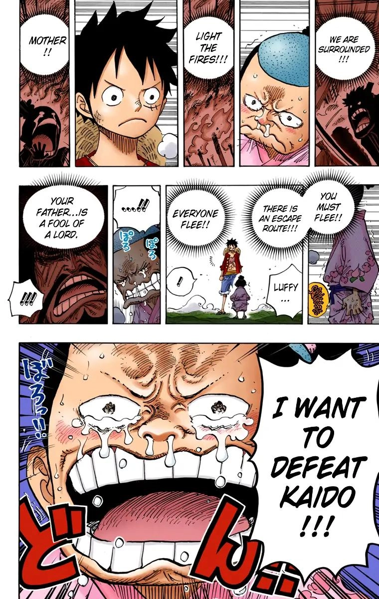 One Piece (Official Colored) Chapter 819 page 10 - 