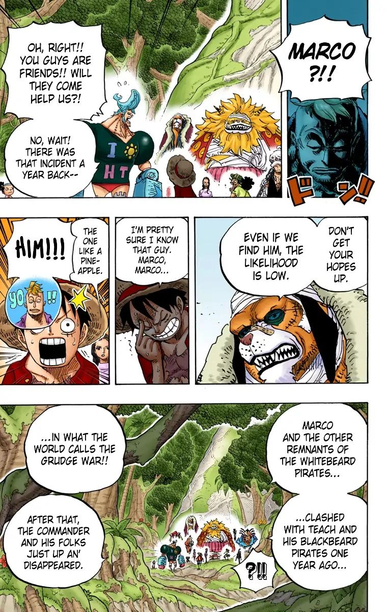 One Piece (Official Colored) Chapter 820 page 11 - 