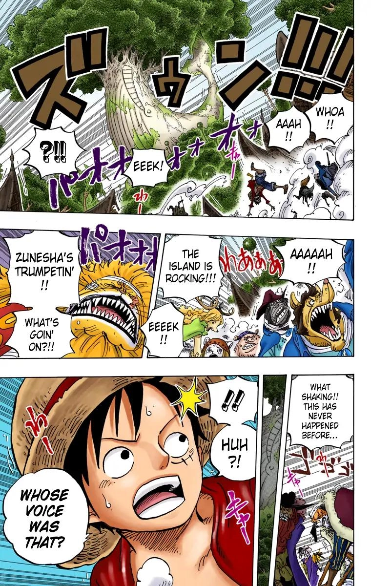 One Piece (Official Colored) Chapter 820 page 17 - 