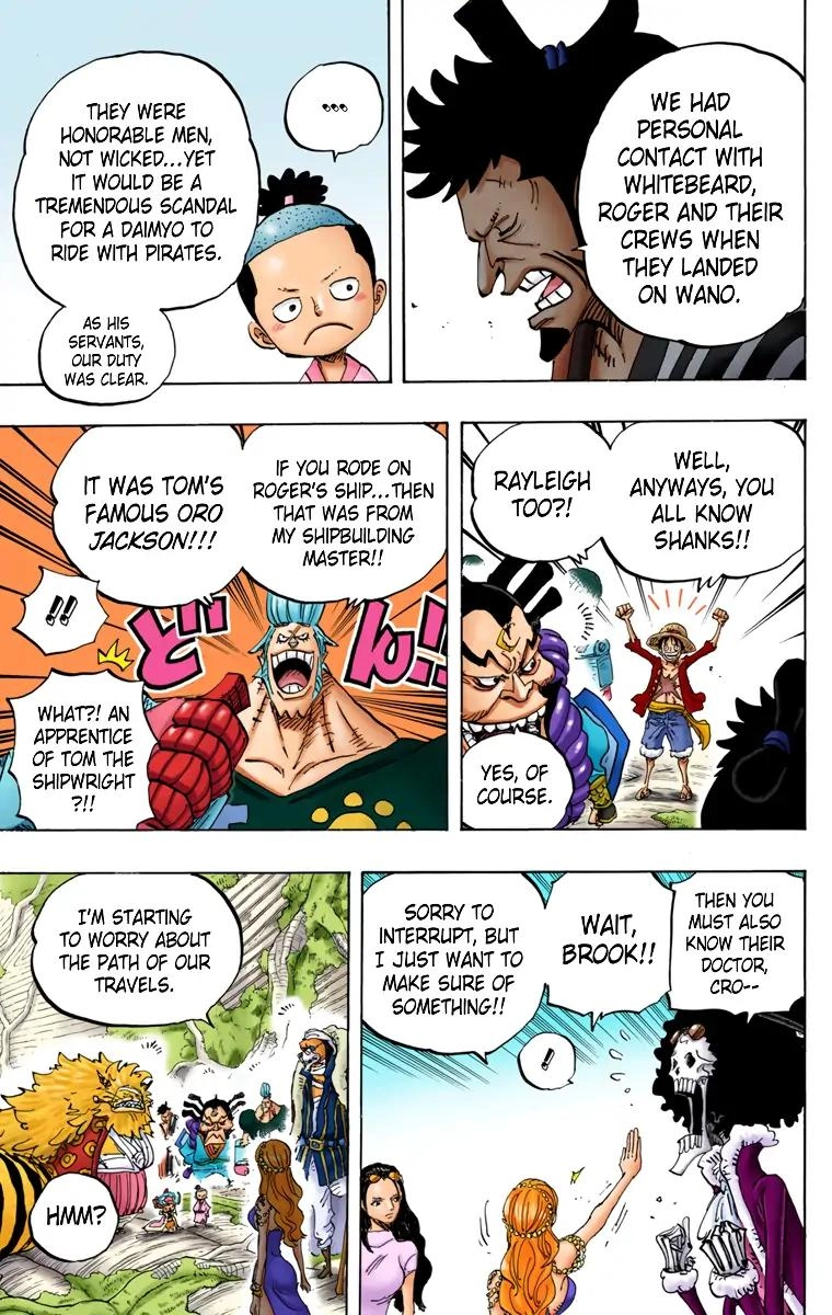 One Piece (Official Colored) Chapter 820 page 5 - 