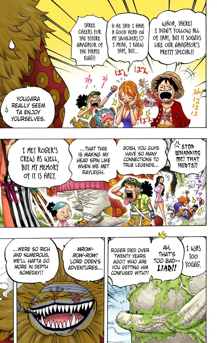 One Piece (Official Colored) Chapter 820 page 9 - 