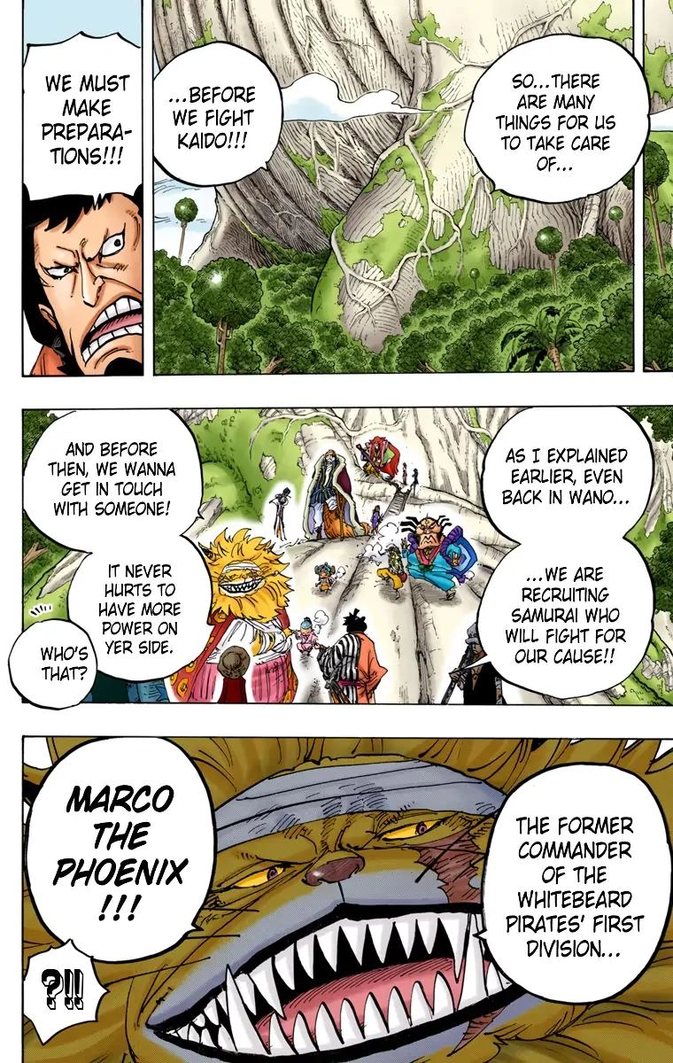 One Piece (Official Colored) Chapter 820 page 10 - 