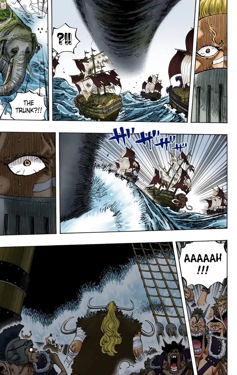 One Piece (Official Colored) Chapter 821 page 13 - 
