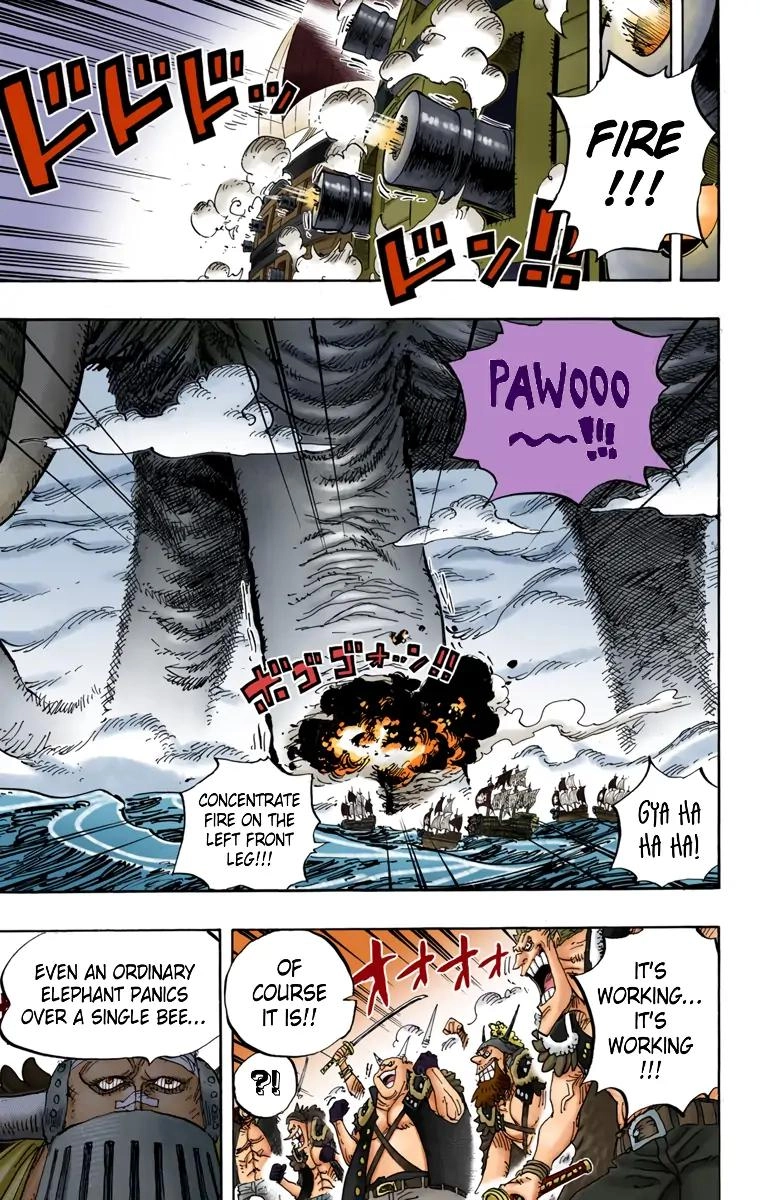 One Piece (Official Colored) Chapter 821 page 5 - 
