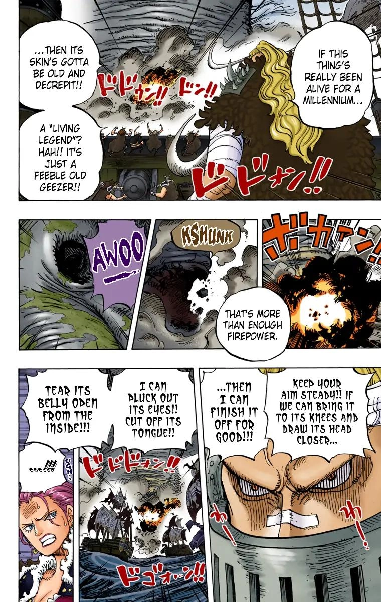 One Piece (Official Colored) Chapter 821 page 6 - 