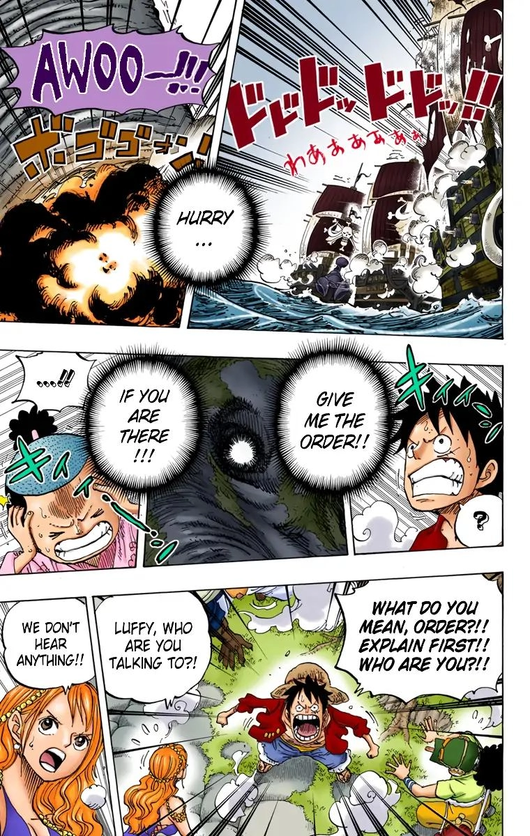 One Piece (Official Colored) Chapter 821 page 7 - 