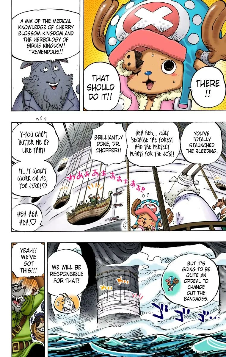One Piece (Official Colored) Chapter 822 page 2 - 