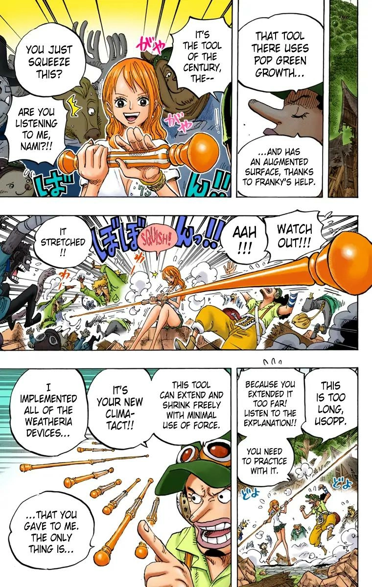 One Piece (Official Colored) Chapter 822 page 11 - 