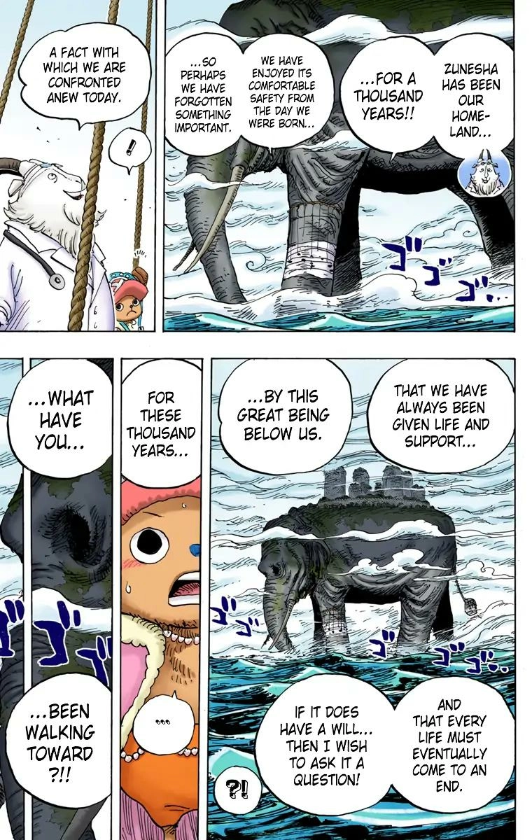 One Piece (Official Colored) Chapter 822 page 3 - 