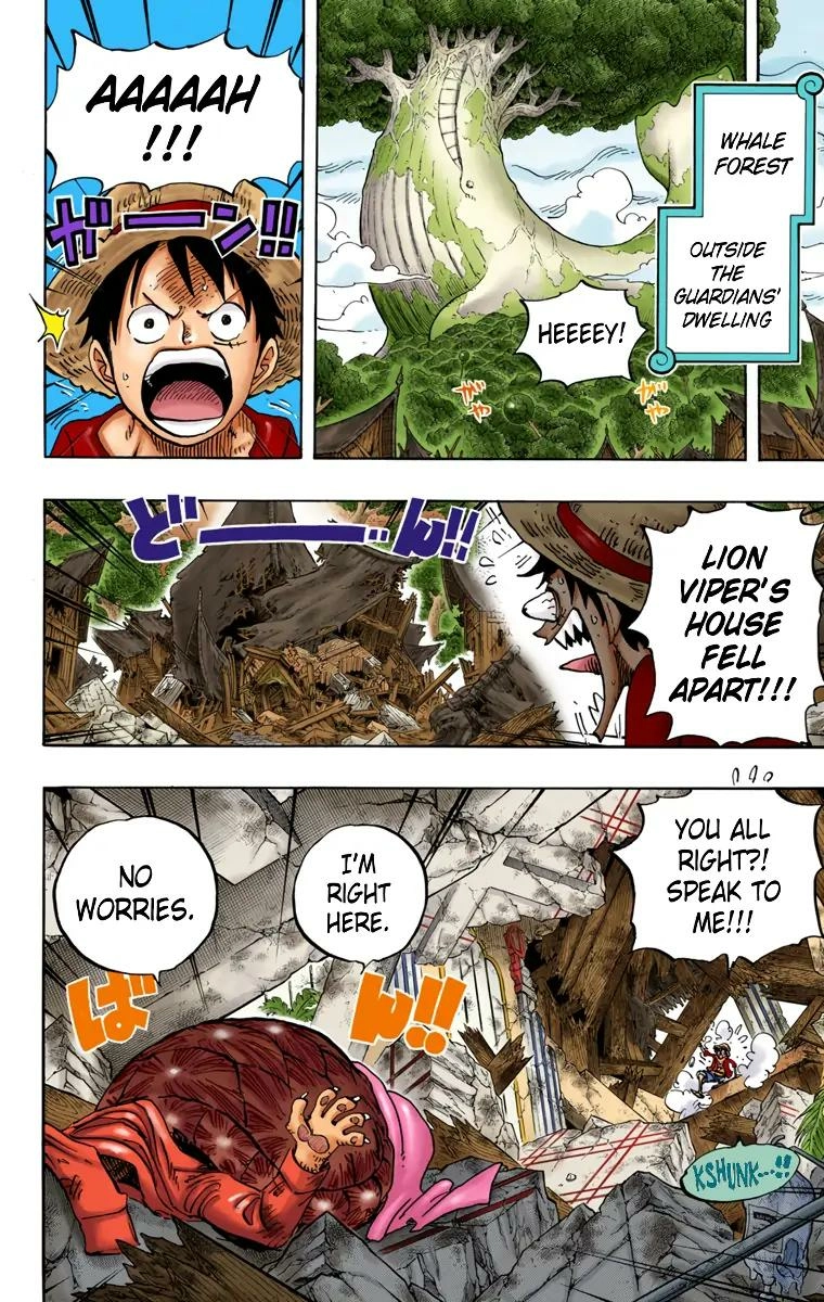 One Piece (Official Colored) Chapter 822 page 6 - 