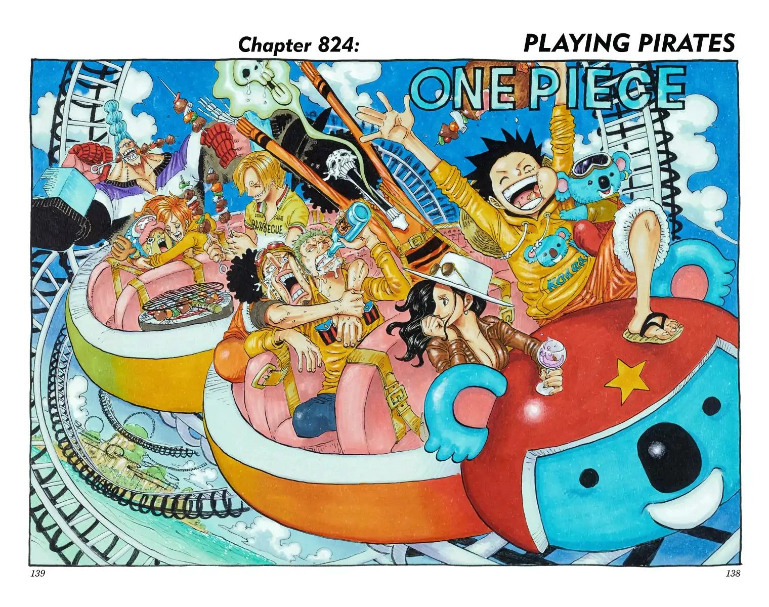 One Piece (Official Colored) Chapter 824 page 1 - 