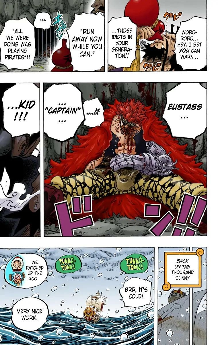 One Piece (Official Colored) Chapter 824 page 13 - 
