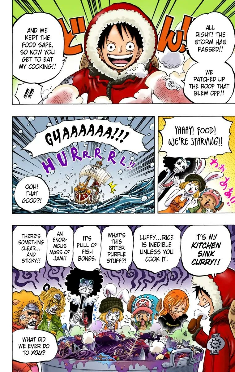 One Piece (Official Colored) Chapter 824 page 14 - 