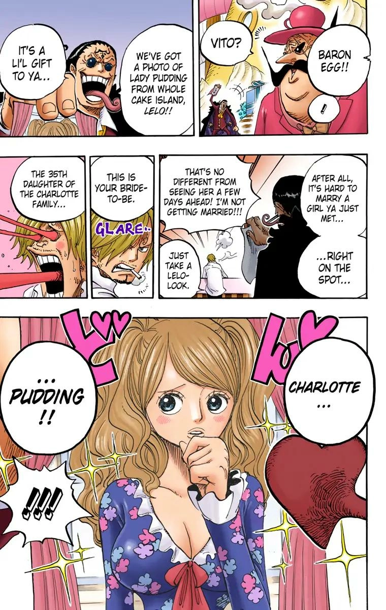 One Piece (Official Colored) Chapter 824 page 19 - 