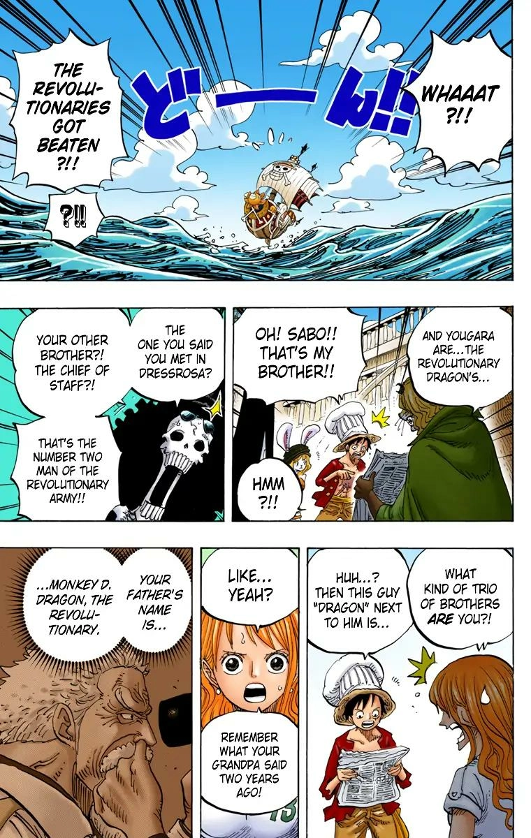 One Piece (Official Colored) Chapter 824 page 3 - 