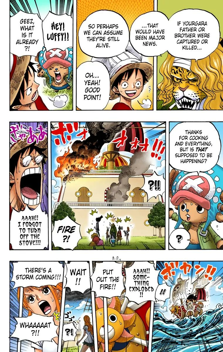 One Piece (Official Colored) Chapter 824 page 6 - 