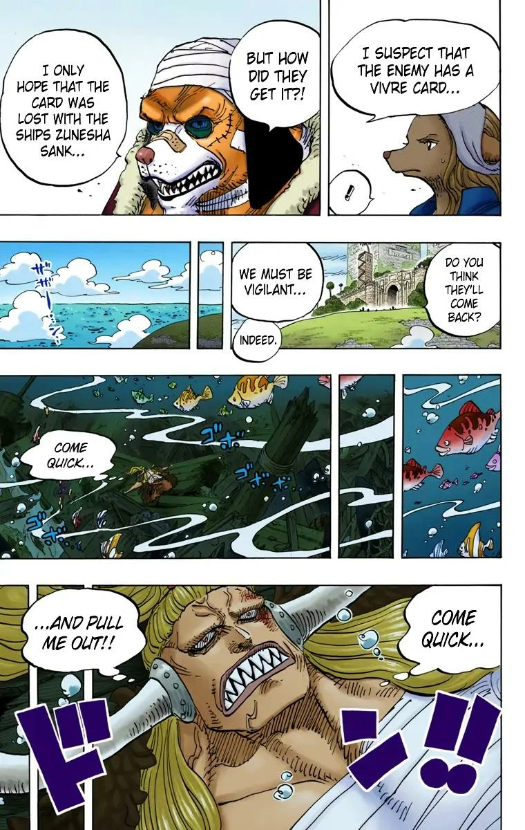 One Piece (Official Colored) Chapter 824 page 9 - 