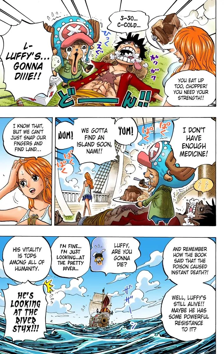 One Piece (Official Colored) Chapter 825 page 11 - 