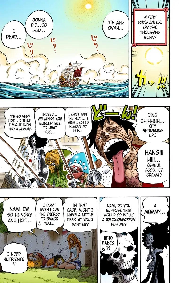 One Piece (Official Colored) Chapter 825 page 7 - 