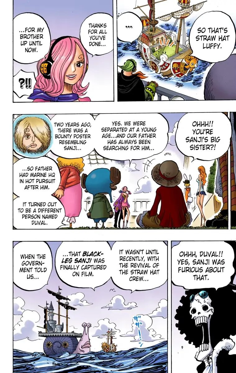 One Piece (Official Colored) Chapter 826 page 14 - 