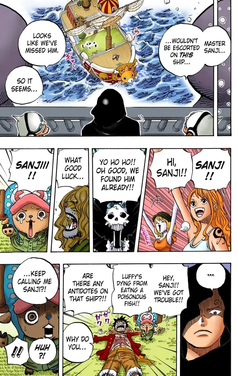 One Piece (Official Colored) Chapter 826 page 3 - 