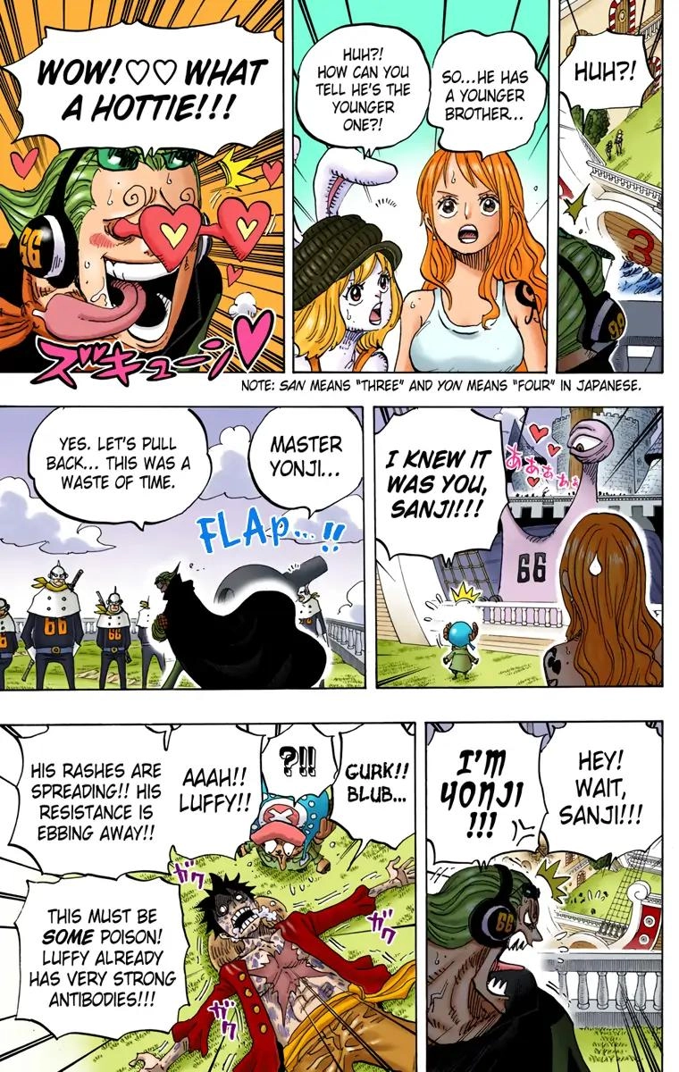 One Piece (Official Colored) Chapter 826 page 5 - 