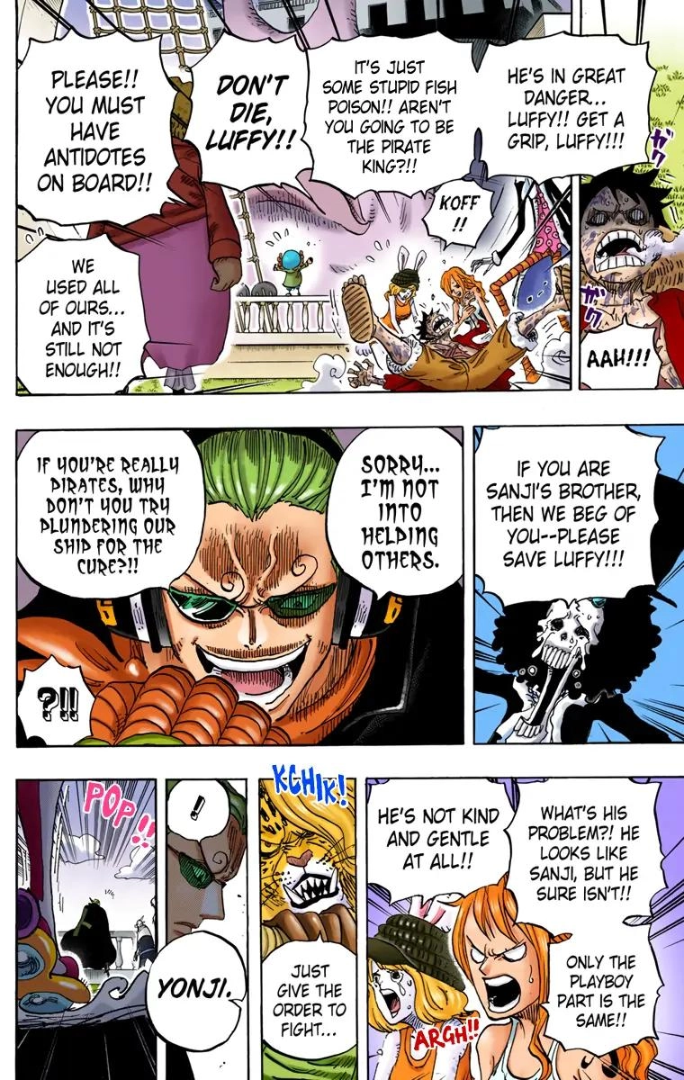 One Piece (Official Colored) Chapter 826 page 6 - 