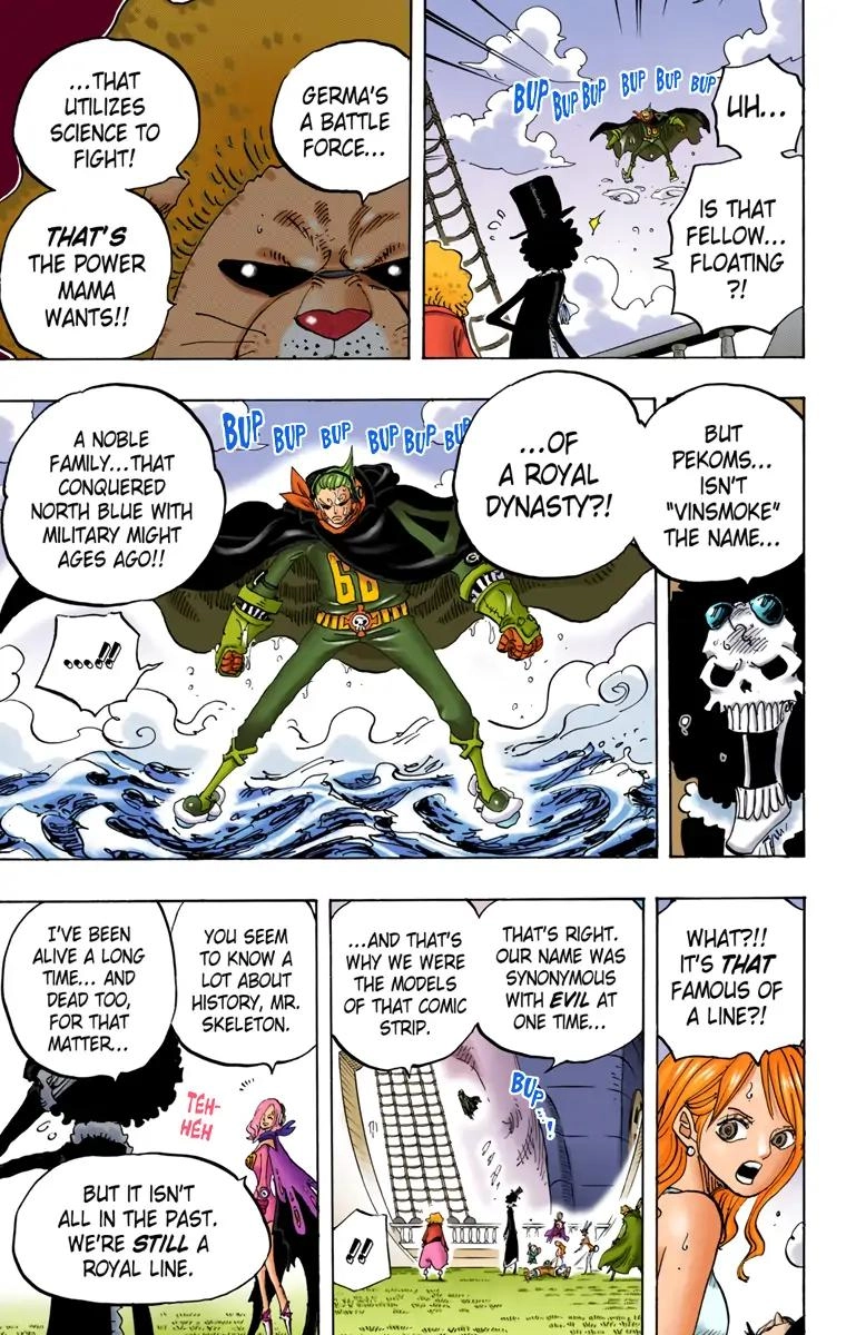 One Piece (Official Colored) Chapter 826 page 9 - 