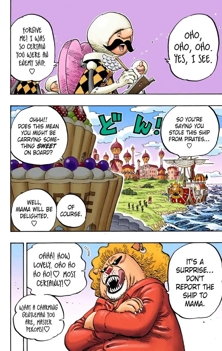 One Piece (Official Colored) Chapter 827 page 2 - 