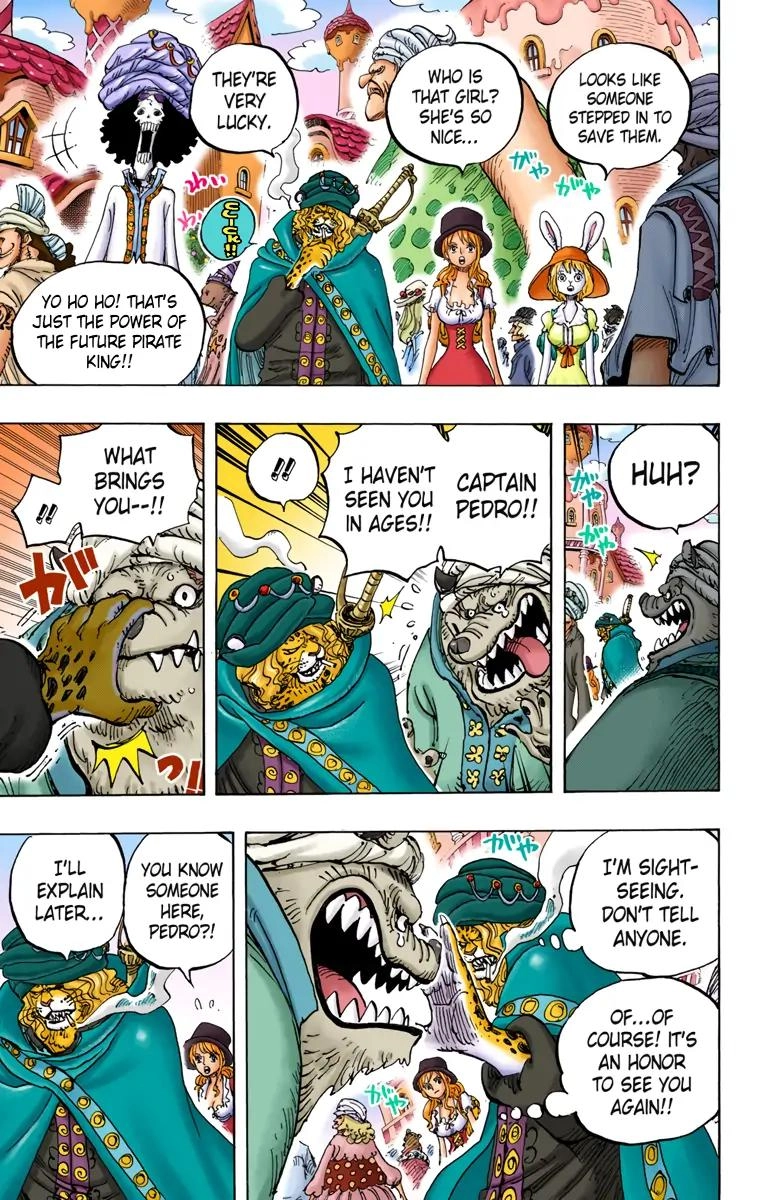 One Piece (Official Colored) Chapter 827 page 11 - 