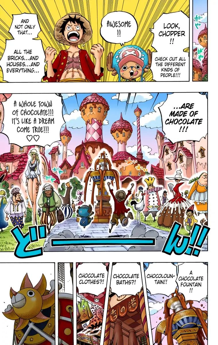 One Piece (Official Colored) Chapter 827 page 3 - 