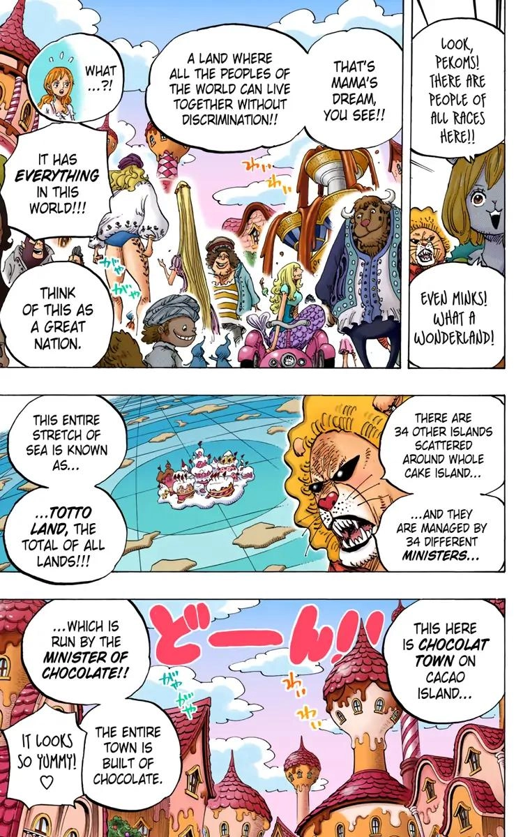 One Piece (Official Colored) Chapter 827 page 5 - 