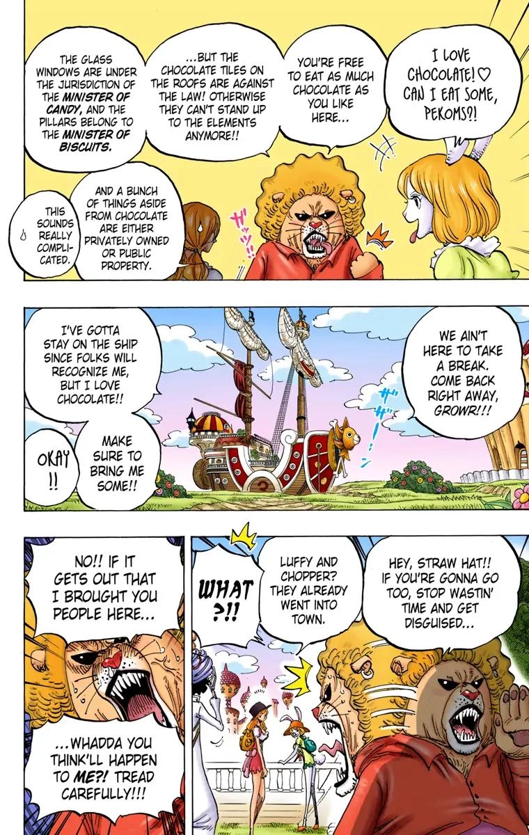 One Piece (Official Colored) Chapter 827 page 6 - 