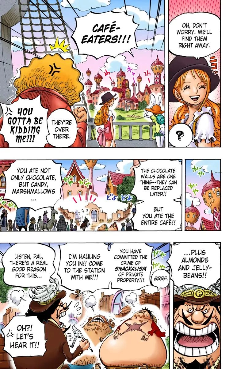 One Piece (Official Colored) Chapter 827 page 7 - 