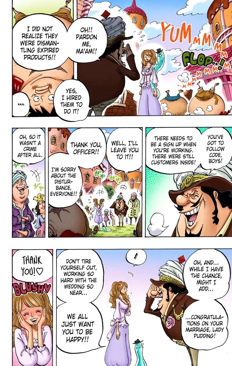 One Piece (Official Colored) Chapter 827 page 10 - 