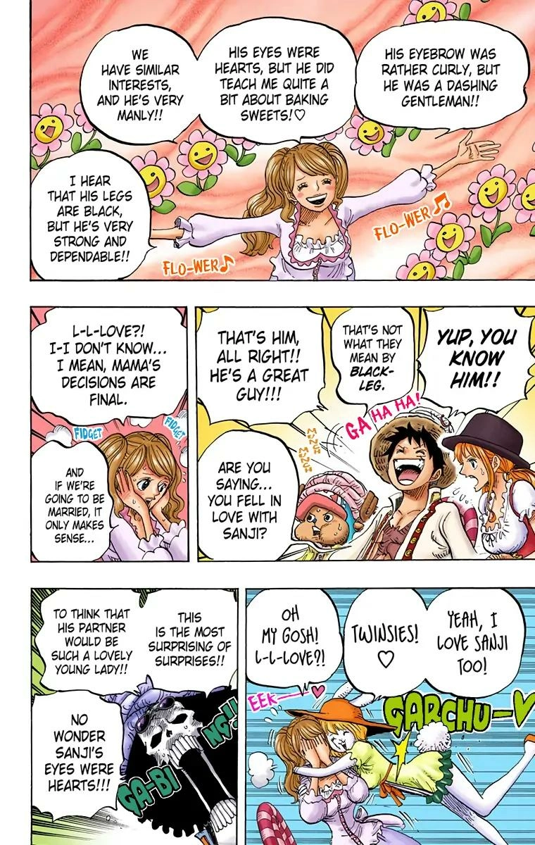 One Piece (Official Colored) Chapter 828 page 11 - 