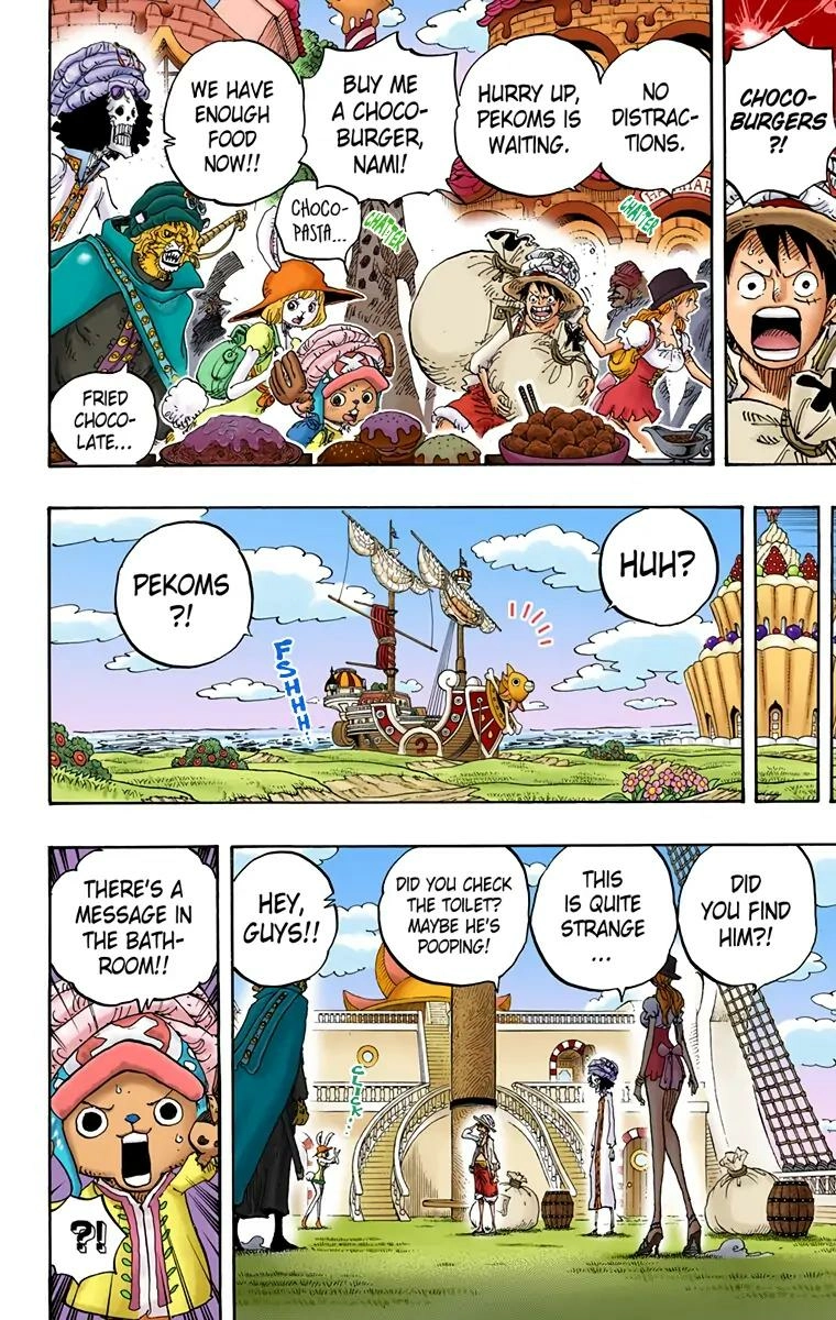 One Piece (Official Colored) Chapter 828 page 17 - 