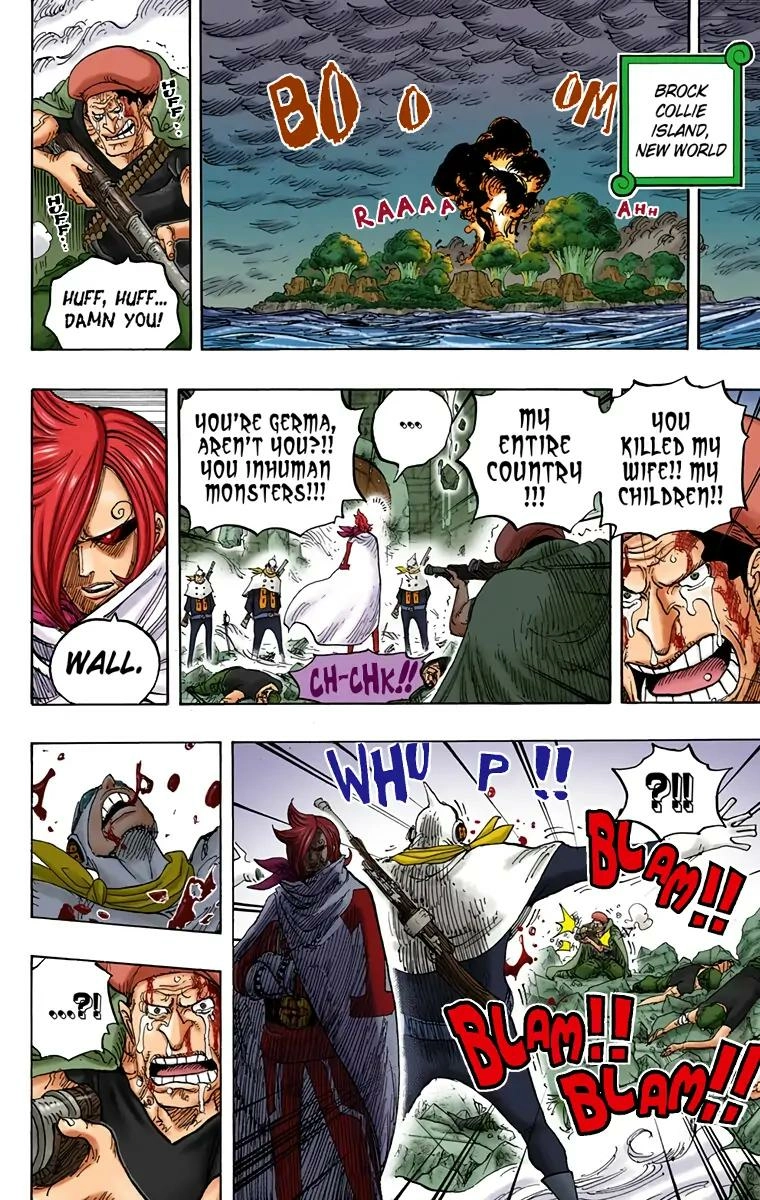 One Piece (Official Colored) Chapter 828 page 19 - 
