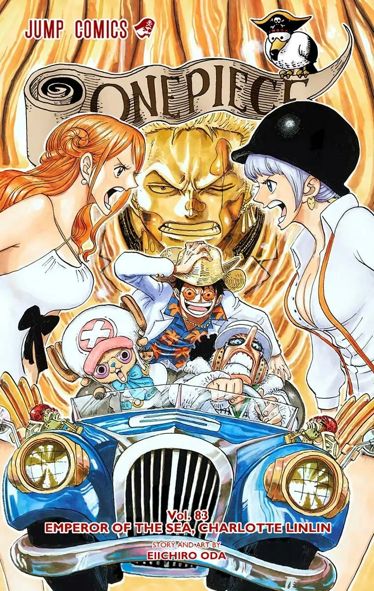 One Piece (Official Colored) Chapter 828 page 3 - 