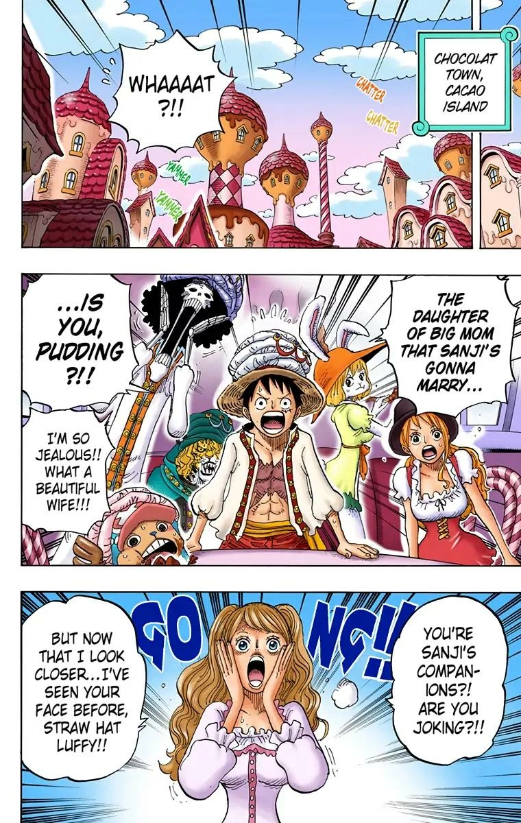 One Piece (Official Colored) Chapter 828 page 7 - 