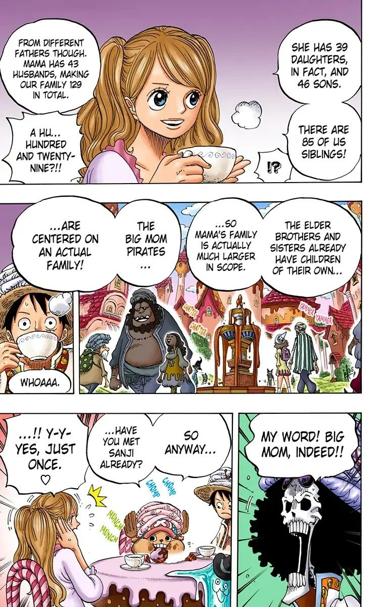 One Piece (Official Colored) Chapter 828 page 10 - 